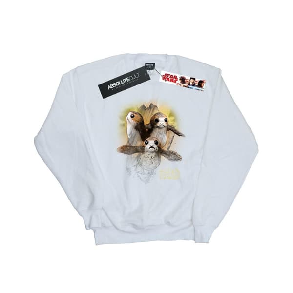 Star Wars Womens/Ladies The Last Jedi Porgs Brushed Sweatshirt