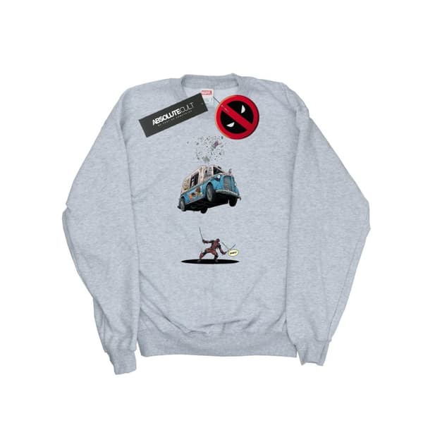 Marvel Dam/Tjej Deadpool Ice Cream Sweatshirt