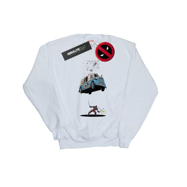 Marvel Dam/Tjej Deadpool Ice Cream Sweatshirt