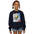 Miniatyrbild 2 av 3: Elf Sweatshirt med snöglobsaffisch för flickor