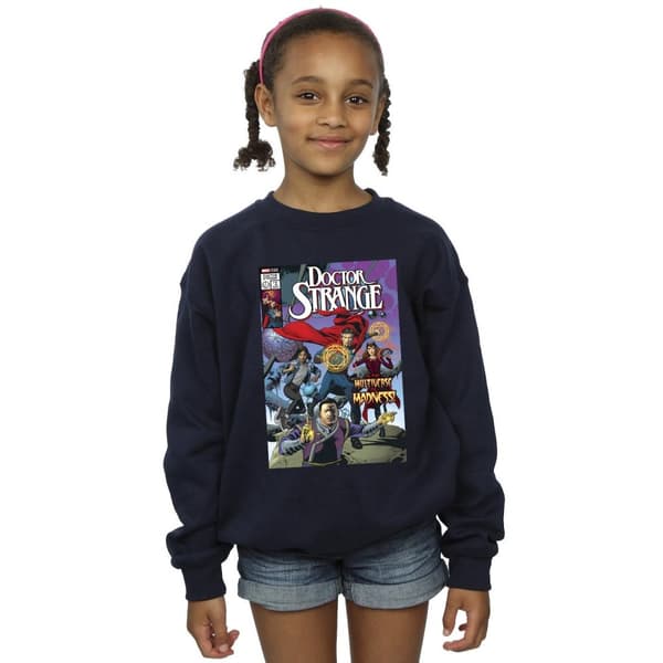 Marvel Girls Doctor Strange Comic Circles Sweatshirt
