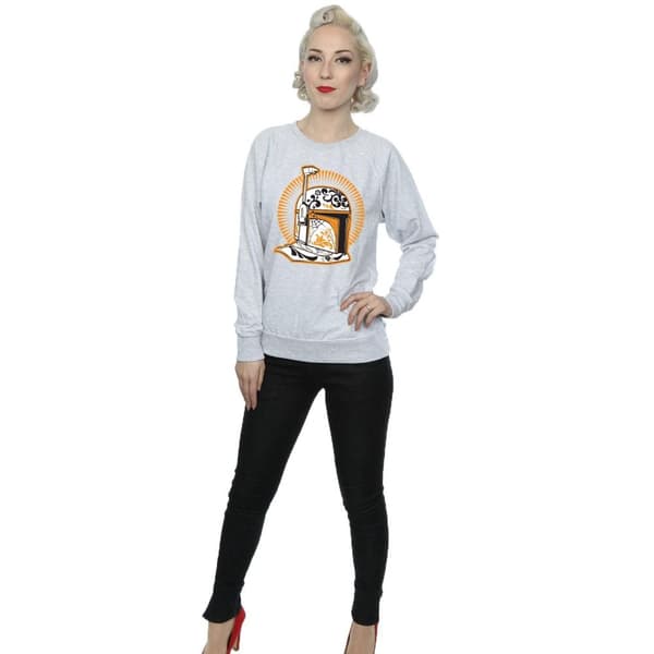 Star Wars Womens/Ladies Boba Fett Dia De Los Muertos Sweatshirt