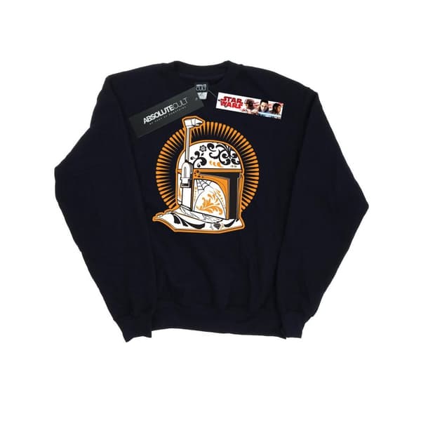 Star Wars Womens/Ladies Boba Fett Dia De Los Muertos Sweatshirt