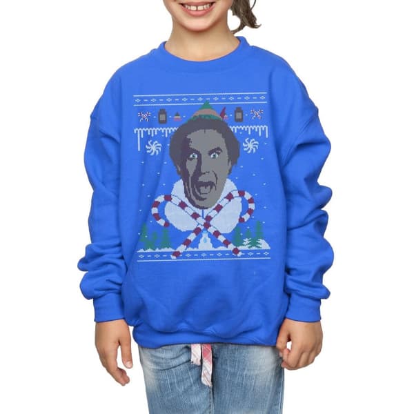 Elf Julig Fair Isle-tröja för flickor
