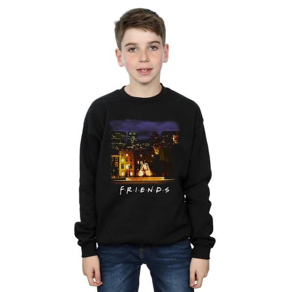 Friends Boys Nightime Fountain Sweatshirt