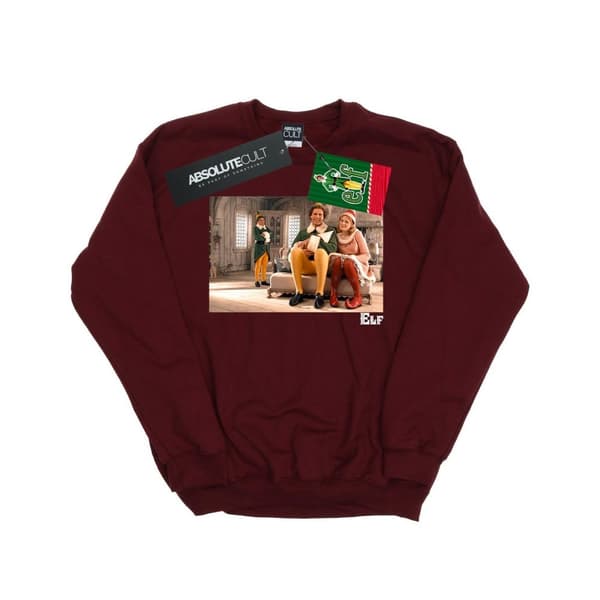 Elf Sweatshirt med familjebild för pojkar