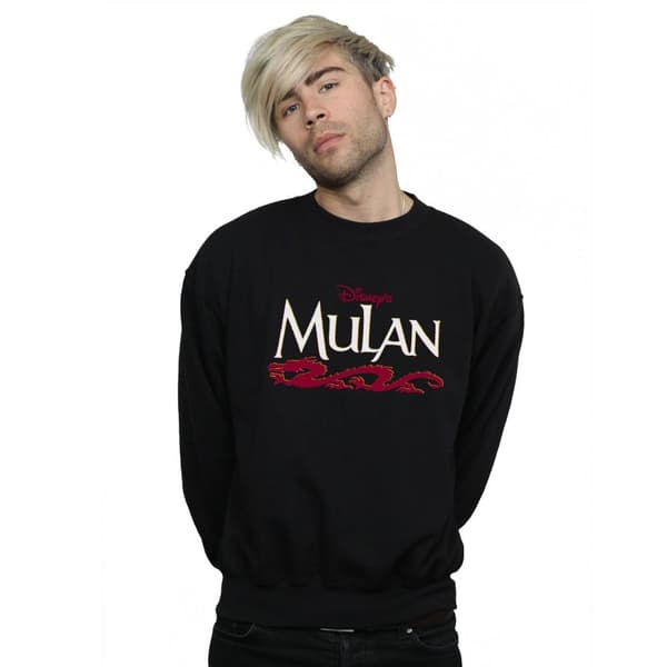 Disney Mens Mulan Script Sweatshirt