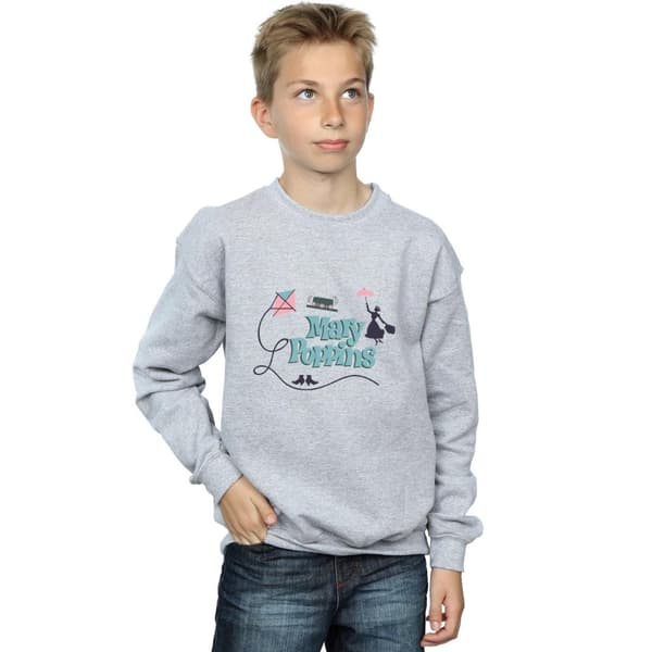 Disney Pojkar Mary Poppins Logo Sweatshirt