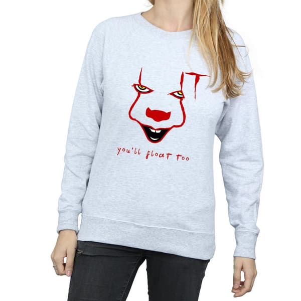 It Womens/Ladies Pennywise Float Sweatshirt