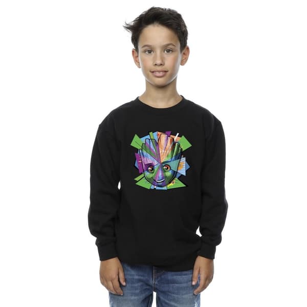 Marvel Boys Guardians Of The Galaxy Groot Shattered Sweatshirt