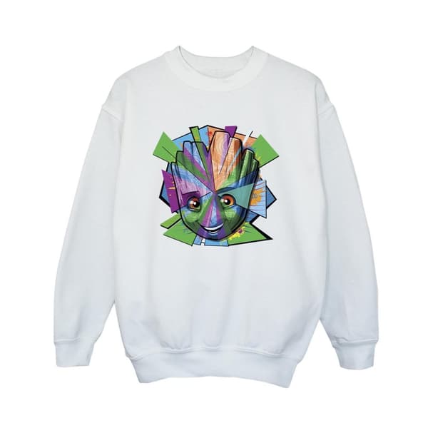 Marvel Boys Guardians Of The Galaxy Groot Shattered Sweatshirt