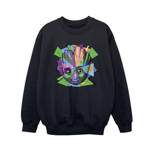 Marvel Boys Guardians Of The Galaxy Groot Shattered Sweatshirt