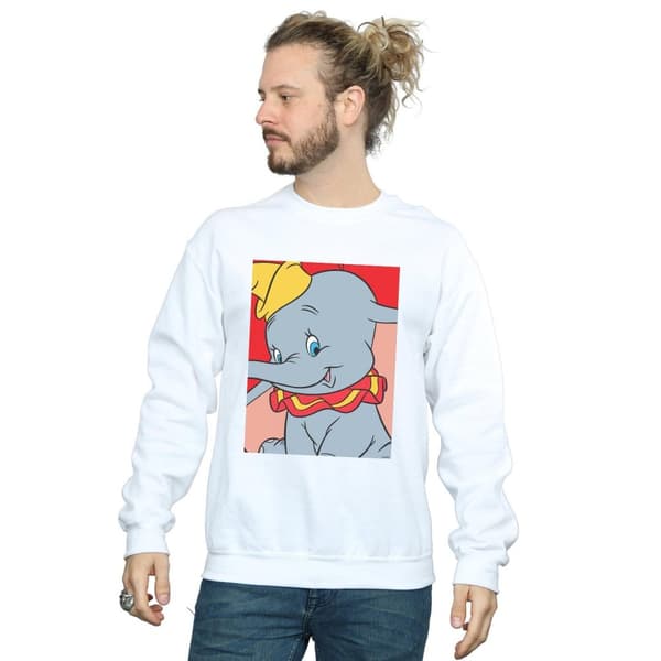 Disney Mens Dumbo Portrait Sweatshirt