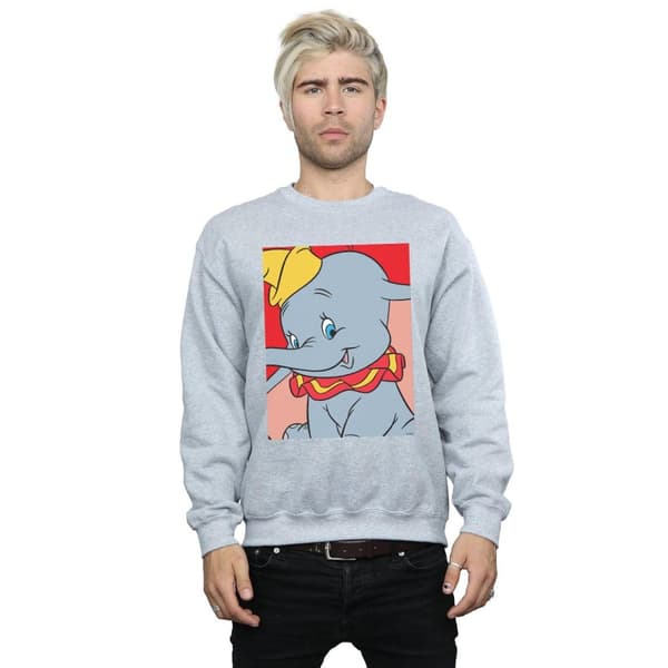 Disney Mens Dumbo Portrait Sweatshirt