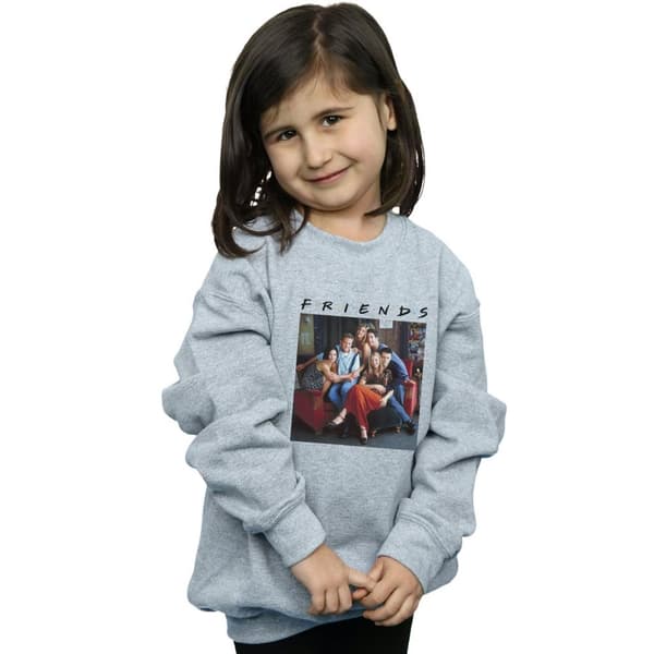 Friends Sweatshirt för fotogrupp med flickor