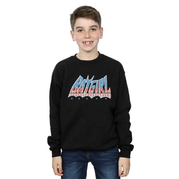 DC Comics Pojkar Batgirl American Logo Sweatshirt