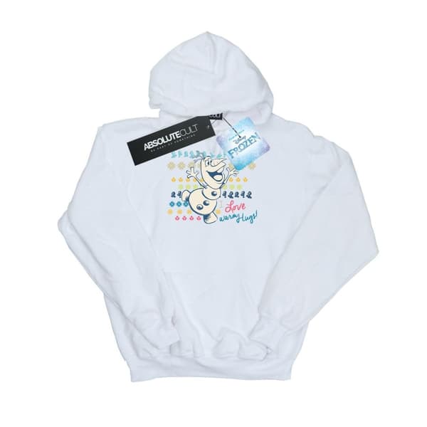 Disney Mens Frozen I Love Warm Hugs Hoodie