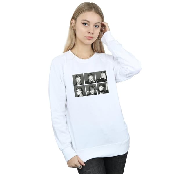 David Bowie Womens/Ladies Photo Collage Sweatshirt