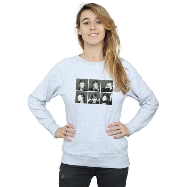 David Bowie Womens/Ladies Photo Collage Sweatshirt