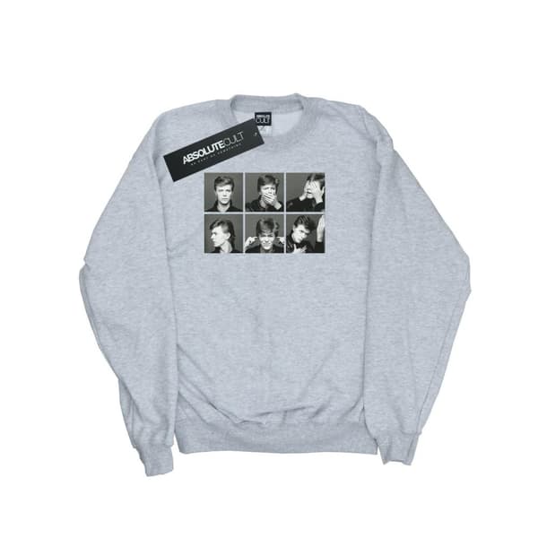 David Bowie Womens/Ladies Photo Collage Sweatshirt