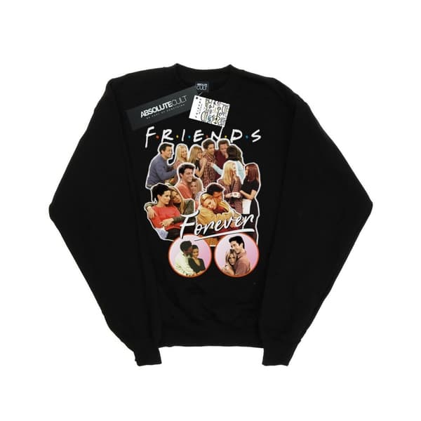 Friends Dam/Tjej Forever Collage Sweatshirt
