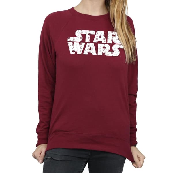 Star Wars Womens/Ladies Christmas Logo Sweatshirt