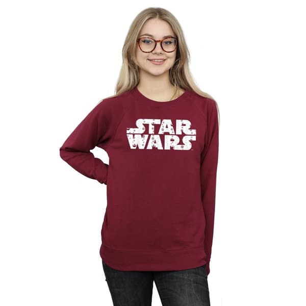 Star Wars Womens/Ladies Christmas Logo Sweatshirt