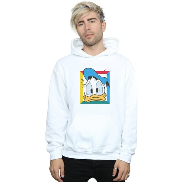 Disney Mens Donald Duck Panicked Hoodie