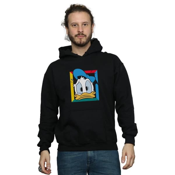 Disney Mens Donald Duck Panicked Hoodie