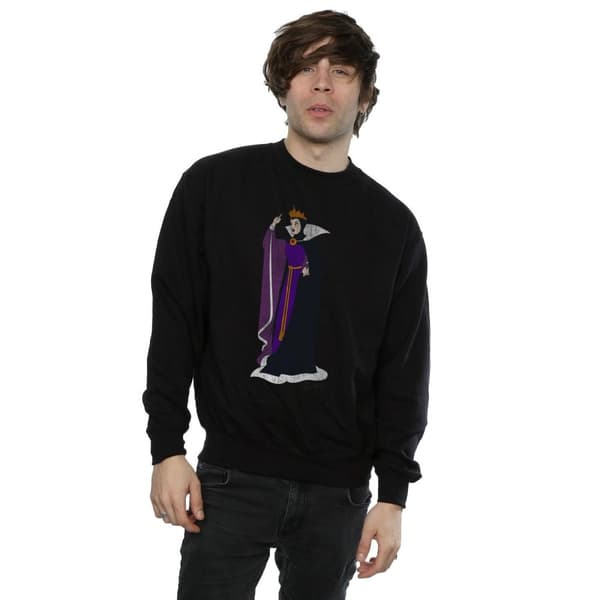 Disney Mens Snow White Classic Evil Queen Grimhilde Sweatshirt