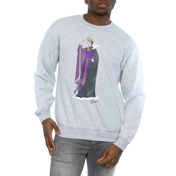 Disney Mens Snow White Classic Evil Queen Grimhilde Sweatshirt