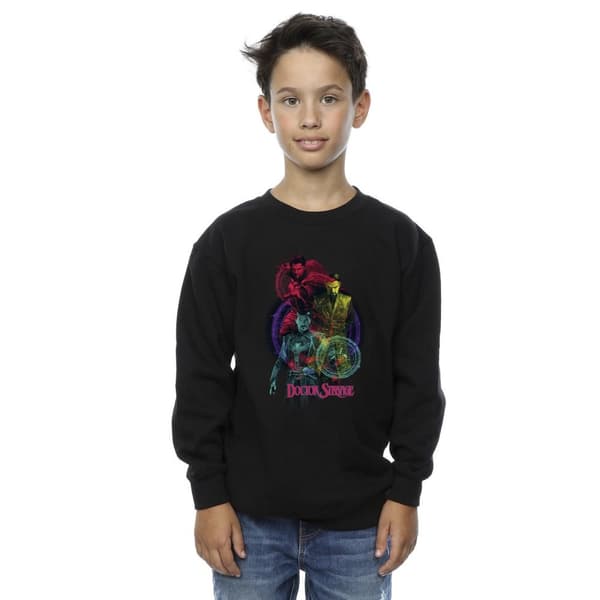 Marvel Pojkar Doctor Strange Rainbow Sweatshirt