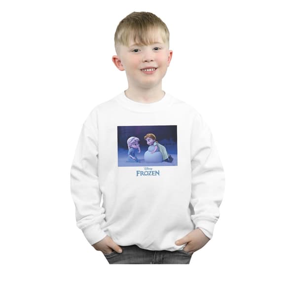 Disney Boys Frozen Build A Snowman Sweatshirt