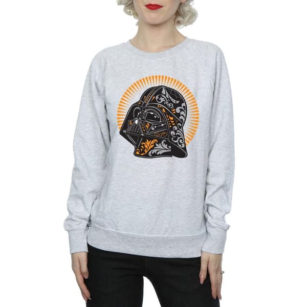 Star Wars Womens/Ladies Darth Vader Dia De Los Muertos Sweatshirt