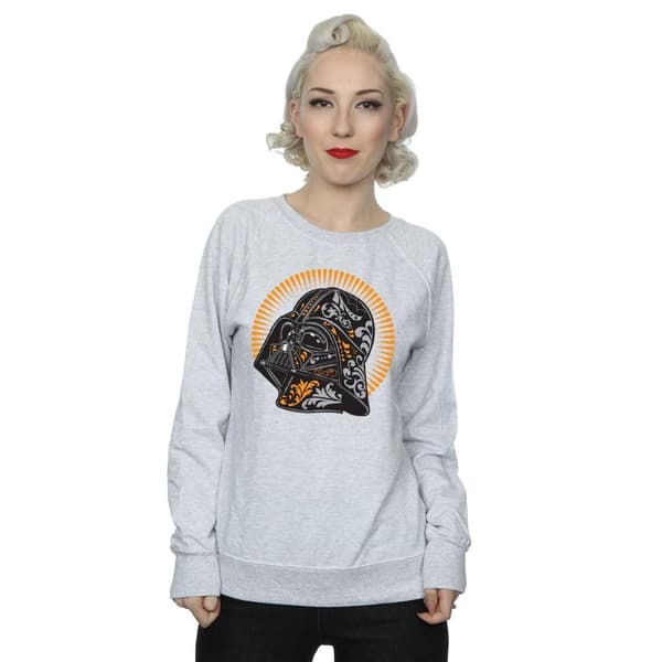 Star Wars Womens/Ladies Darth Vader Dia De Los Muertos Sweatshirt