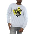 Miniatyrbilde 3 av 5: DC Comics Mens Chibi Batman Swinging Sweatshirt