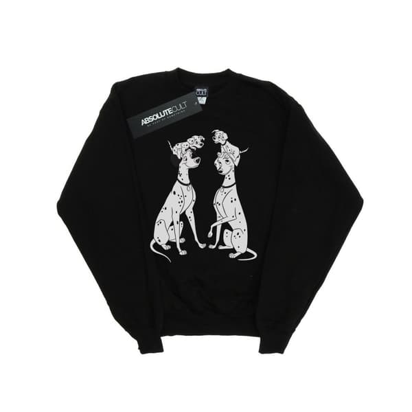 Disney Herr 101 Dalmatiner Family Sweatshirt Black 3XL