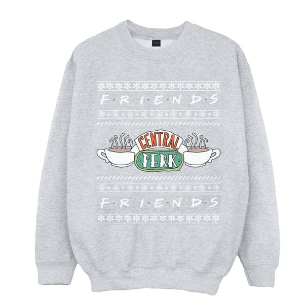 Friends Girls Fair Isle Central Perk Sweatshirt