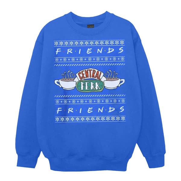 Friends Girls Fair Isle Central Perk Sweatshirt