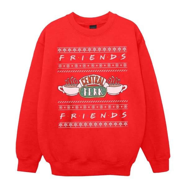 Friends Girls Fair Isle Central Perk Sweatshirt