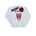 Miniatyrbilde 1 av 3: Marvel Womens/Ladies Deadpool Dripping Head Sweatshirt