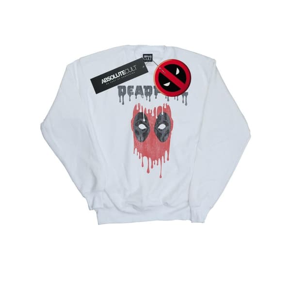 Marvel Womens/Ladies Deadpool Dripping Head Sweatshirt