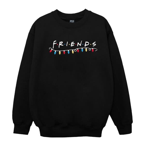 Friends Boys Christmas Lights Sweatshirt