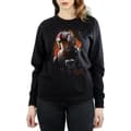 Miniatyrbilde 4 av 5: Star Wars Womens/Ladies The Last Jedi Poe Dameron Brushed Sweatshirt