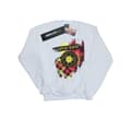 Miniatyrbild 1 av 3: Marvel Sweatshirt med tartanmönster och lapp från Captain Marvel för flickor