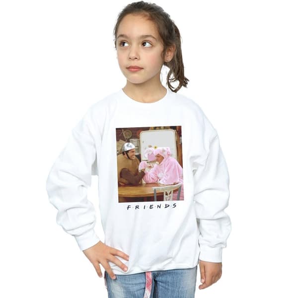 Friends Girls Ross And Chandler Arm Wrestling Sweatshirt