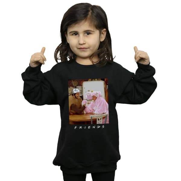 Friends Girls Ross And Chandler Arm Wrestling Sweatshirt