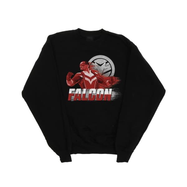 Marvel Boys The Falcon And The Winter Soldier Falcon Red Fury Sweatshirt
