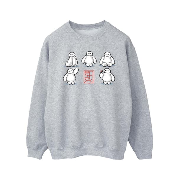 Disney Big Hero 6 Baymax Many Poses-tröja för herrar