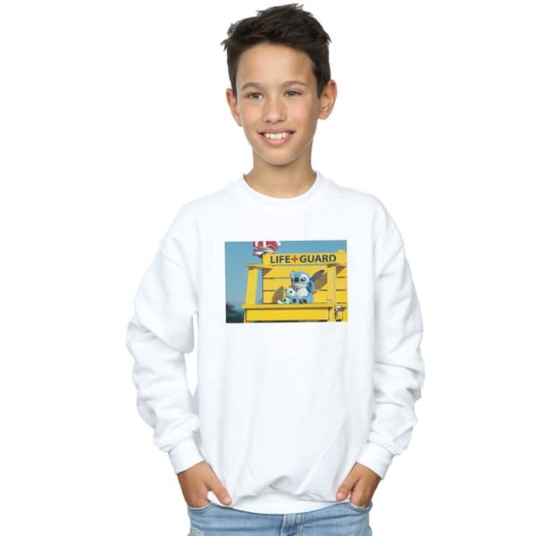 Disney Boys Lilo And Stitch Life Guard Sweatshirt